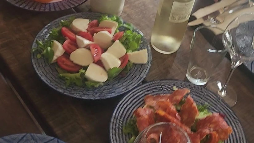 Midday Snack in Italy